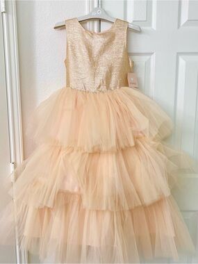 Kid’s Formal Dress by Tip Top Kids - Light Pink